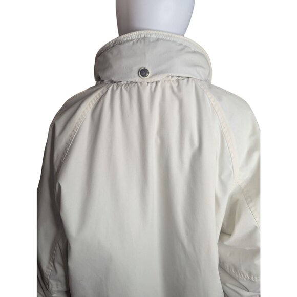 Pacific Trail Women's SzL Hooded Jacket Cargo Pockets Fleece Lined Full-Zip Tan - Picture 8 of 11